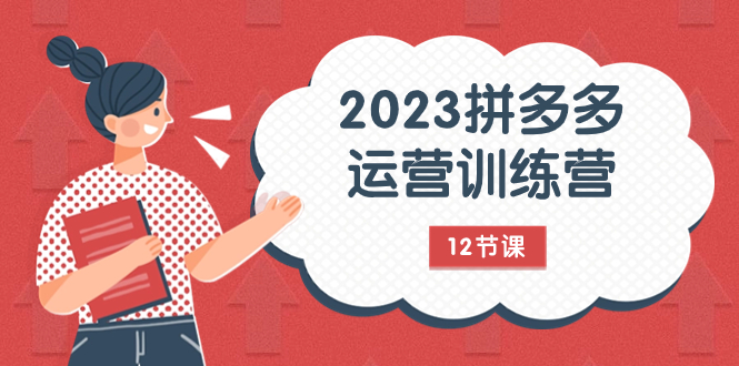 （7805期）2023拼多多运营夏令营：总流量底层思维，完全免费 付费推广游戏玩法（12堂课）