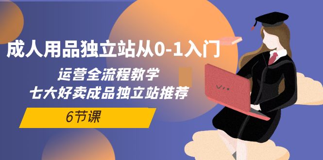 （10082期）两性用品自建站从0-1新手入门，经营全过程课堂教学，七很好卖制成品自建站强烈推荐-6堂课